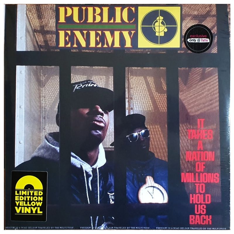 GENERICO - PUBLIC ENEMY - IT TAKES A NATION OF MILLION TO HOLD  VINILO