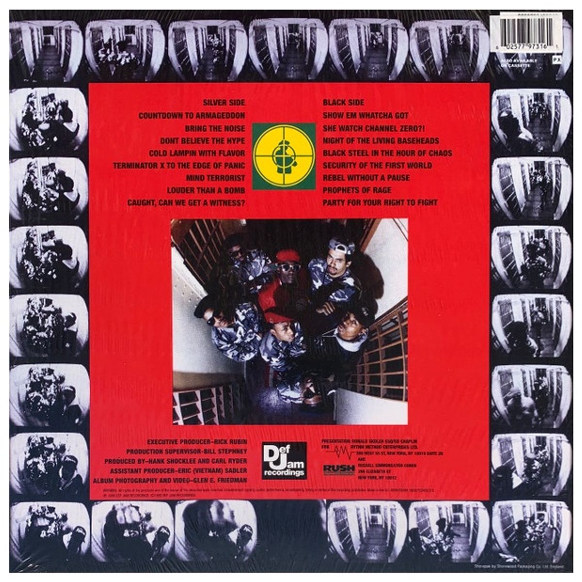 GENERICO - PUBLIC ENEMY - IT TAKES A NATION OF MILLIONS TO HOLD US BACK / VINILO