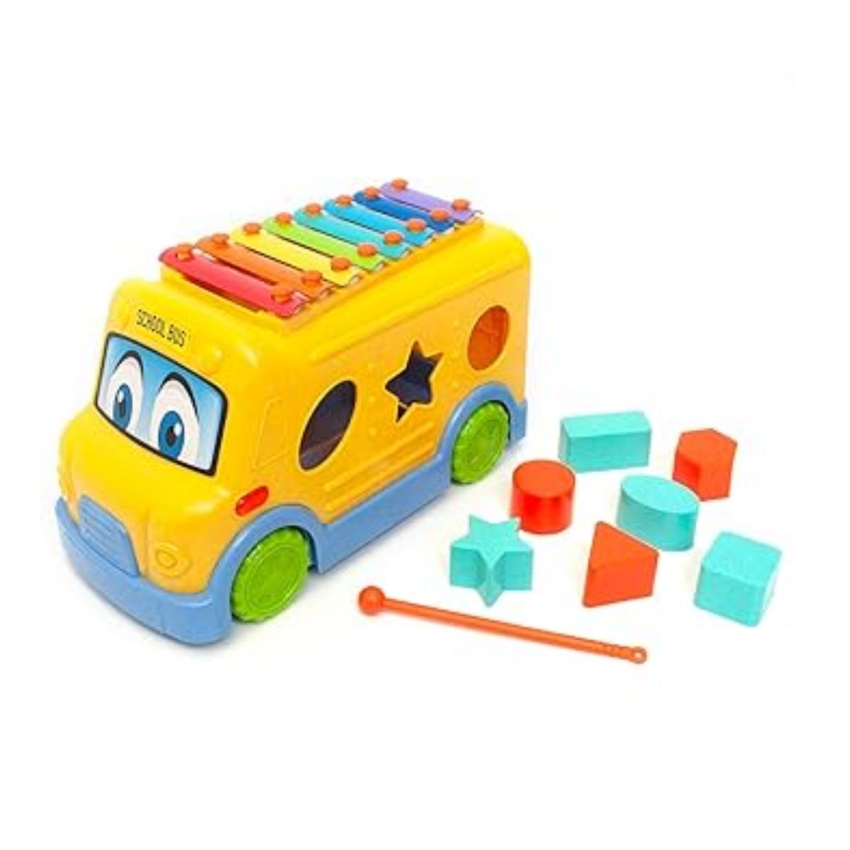 GENERICO - Juguete Autobús Para Bebé Xilófono Autobús Didáctico