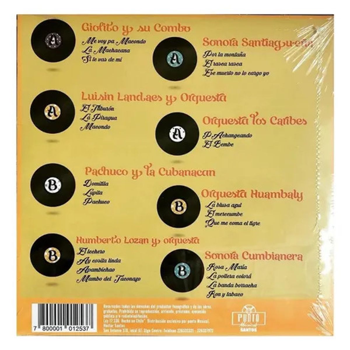 GENERICO - BAILABLES PARA TODO EL AÑO - VARIOS INTERPRETES  VINILO