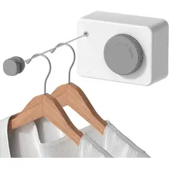KUANGYE - Tendederos Plegables Tendedero Retráctil De Pared