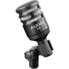 AUDIX - Micrófono dinámico D6 Bombo y Bajas Frecuencias