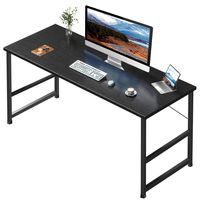 Mesa Escritorio Minimalista Oficina Moderno Negro 100cm