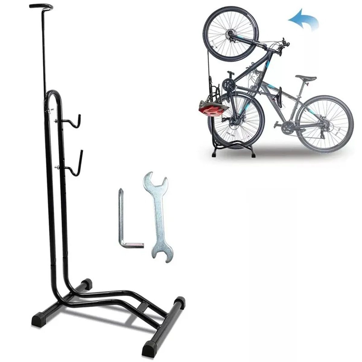 GENERICO - Soporte Estacionamiento De Bicicleta Vertical Bicicletero