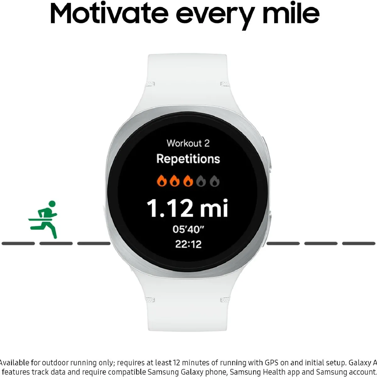 SAMSUNG - Samsung Galaxy Watch 8 (44mm Bluetooth) L330 - Plata
