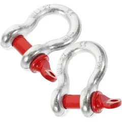 KUANGYE - Grillete De Acero Forjado 1/2'' 2 Pcs Carga 1810kg