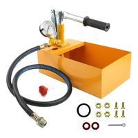 Bomba Manual Prueba De Presión Hidráulica 25 Bar = 362 Psi