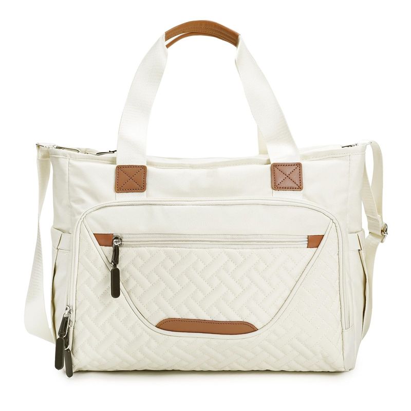 TIOZONEY - Bolsa Gran Capacidad Para Viajes Hombres Y Mujeres, Deportes - Blanco
