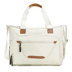 TIOZONEY - Bolsa Gran Capacidad Para Viajes Hombres Y Mujeres, Deportes - Blanco