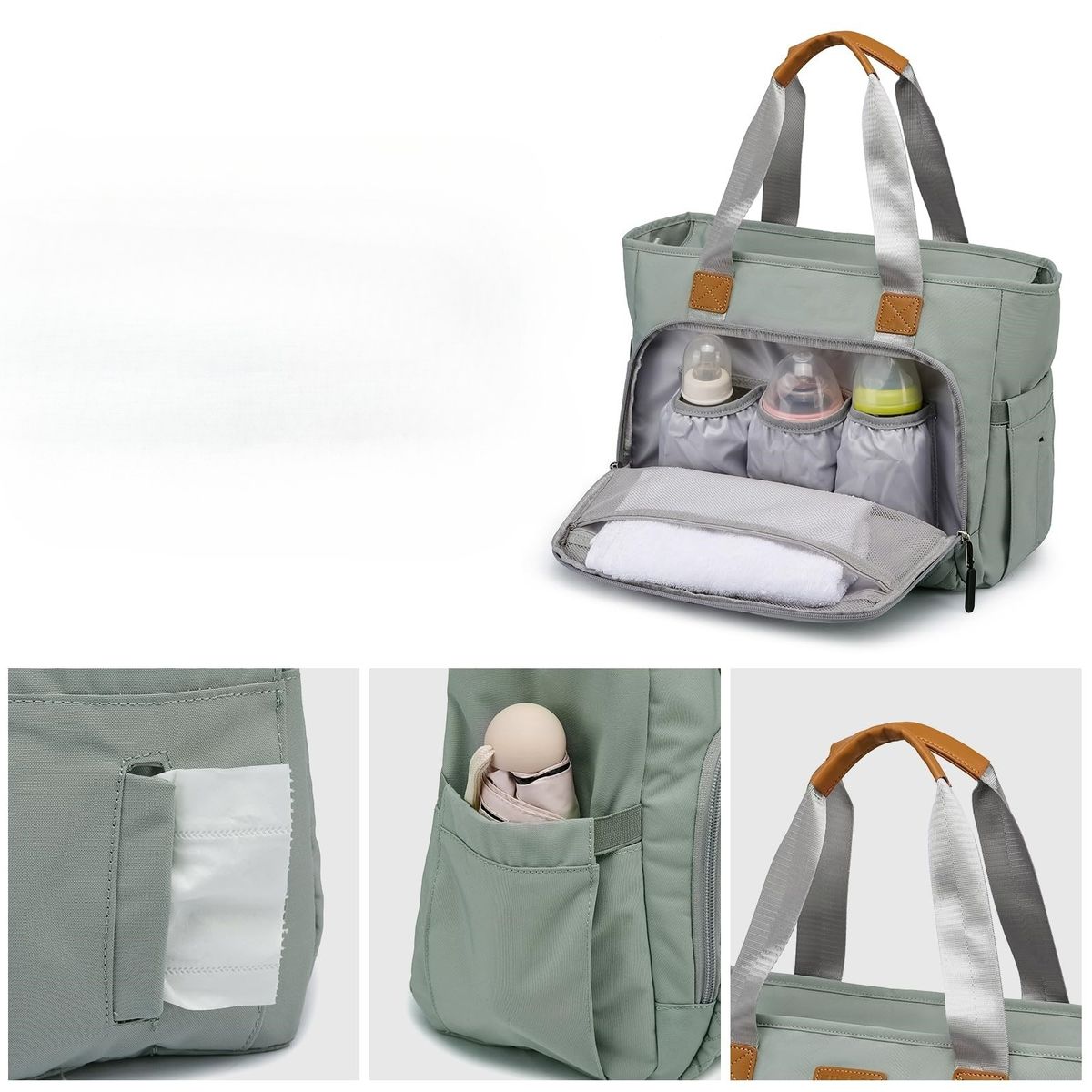 TIOZONEY - Bolsa Gran Capacidad Para Viajes Hombres Y Mujeres, Deportes - Marrón