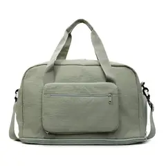 TIOZONEY - Bolsa Gran Capacidad Para Viajes Hombres Y Mujeres, Deportes - Verde