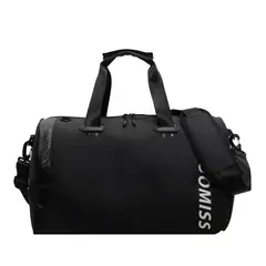 TIOZONEY - Bolsa Gran Capacidad Para Viajes Hombres Y Mujeres, Deportes - Negro