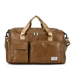 TIOZONEY - Bolsa Gran Capacidad Para Viajes Hombres Y Mujeres, Deportes - Amarillo