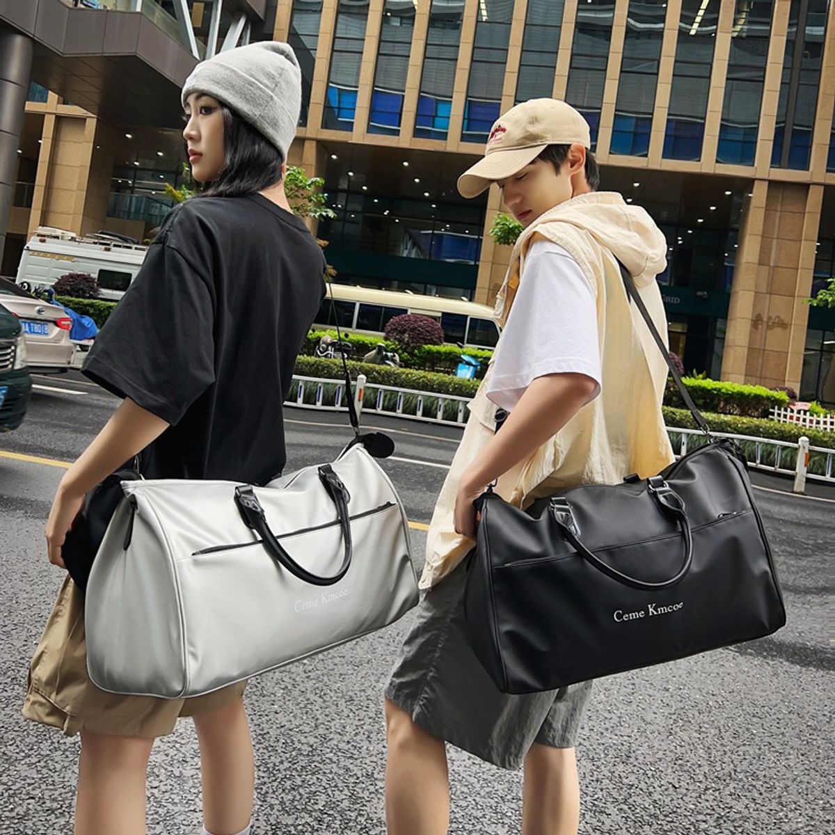 TIOZONEY - Bolsa Gran Capacidad Para Viajes Hombres Y Mujeres, Deportes - Azul