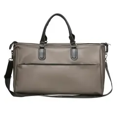 TIOZONEY - Bolsa Gran Capacidad Para Viajes Hombres Y Mujeres, Deportes - Gris