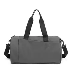 TIOZONEY - Bolsa Gran Capacidad Para Viajes Hombres Y Mujeres, Deportes - Gris