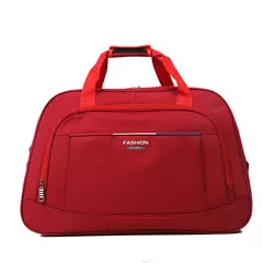 TIOZONEY - Bolsa Gran Capacidad Para Viajes Hombres Y Mujeres, Deportes - Rojo