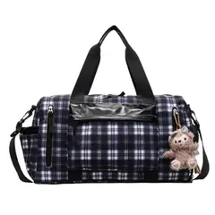 TIOZONEY - Bolsa Gran Capacidad Para Viajes Hombres Y Mujeres, Deportes - Azul