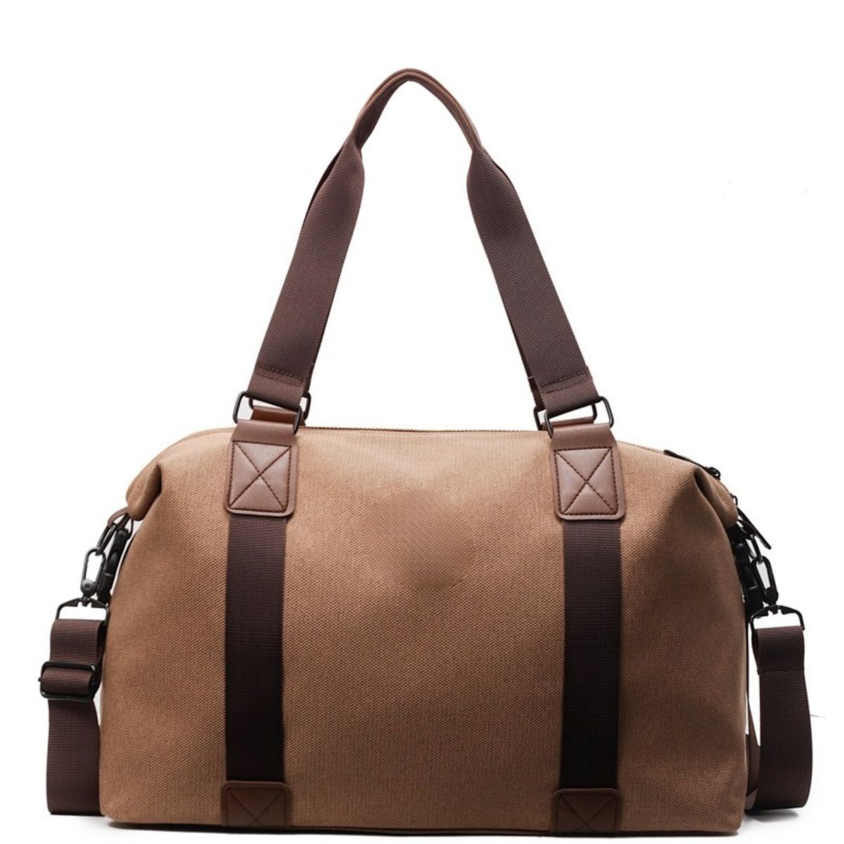 TIOZONEY - Bolsa Gran Capacidad Para Viajes Hombres Y Mujeres, Deportes - Marrón