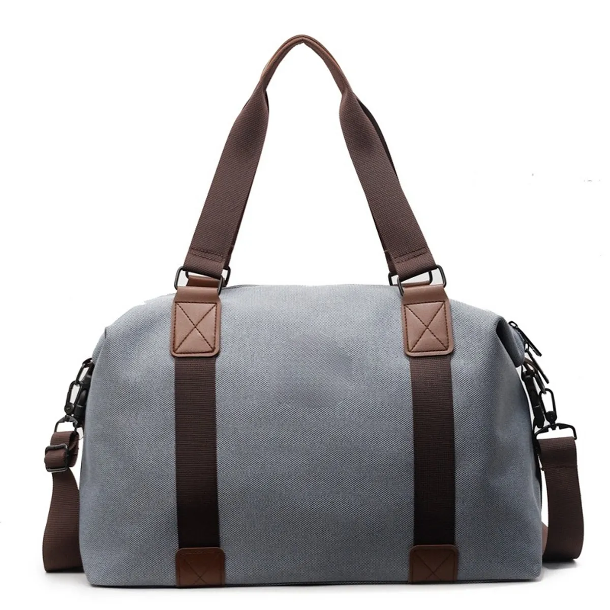 TIOZONEY - Bolsa Gran Capacidad Para Viajes Hombres Y Mujeres, Deportes - Gris