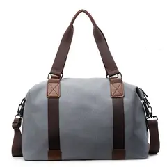 TIOZONEY - Bolsa Gran Capacidad Para Viajes Hombres Y Mujeres, Deportes - Gris