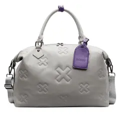 TIOZONEY - Bolsa Gran Capacidad Para Viajes Hombres Y Mujeres, Deportes - Blanco