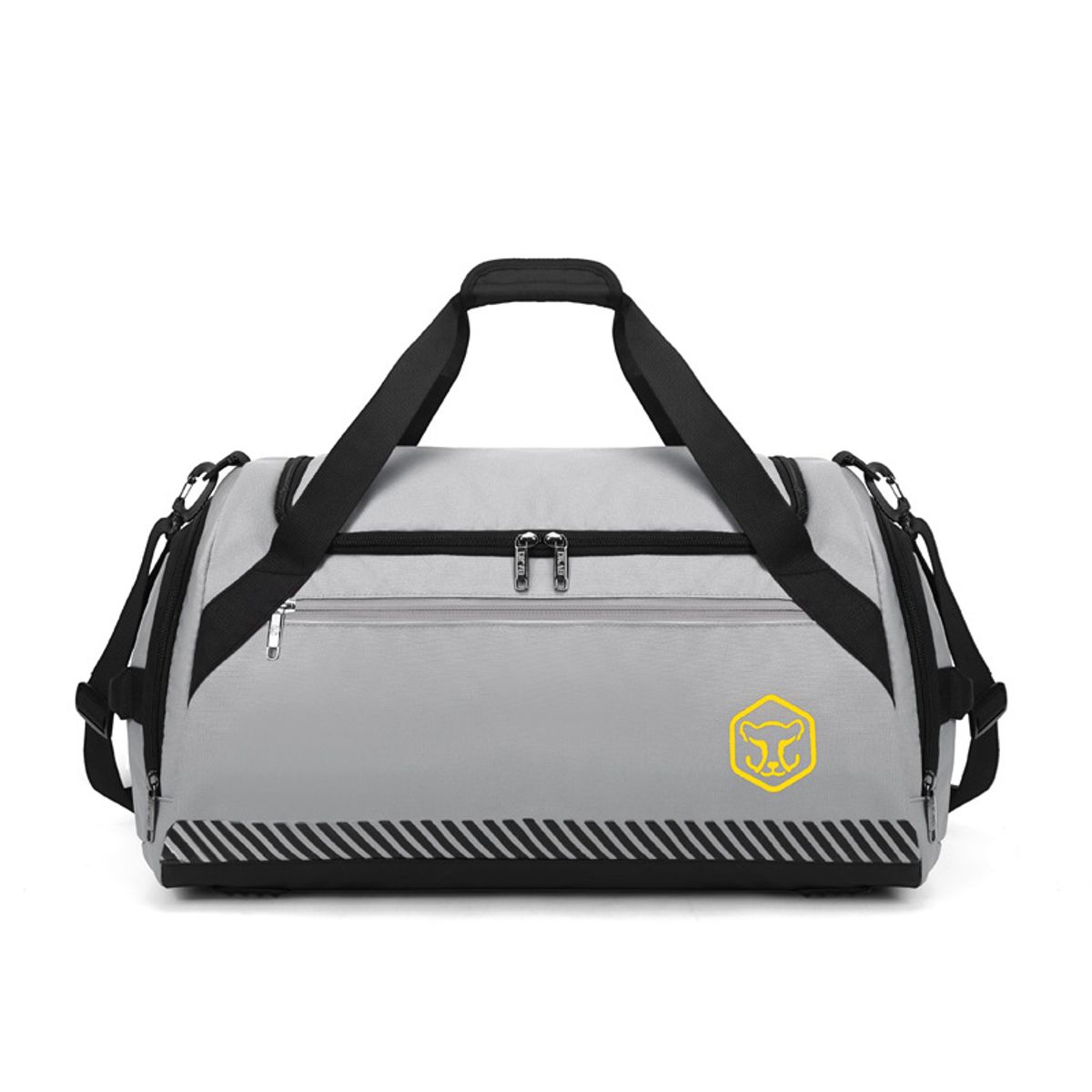 TIOZONEY - Bolsa Gran Capacidad Para Viajes Hombres Y Mujeres, Deportes - Gris