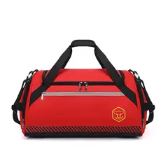 TIOZONEY - Bolsa Gran Capacidad Para Viajes Hombres Y Mujeres, Deportes - Rojo