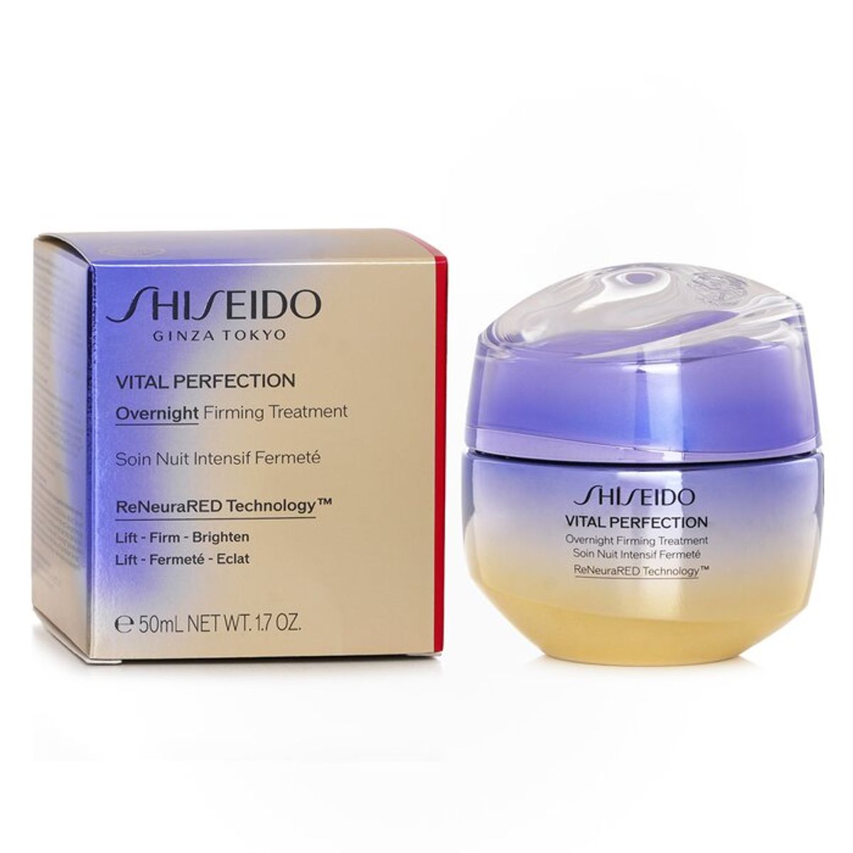 SHISEIDO - Crema de Noche Vital Perfection Reafirmante 50ml Shiseido