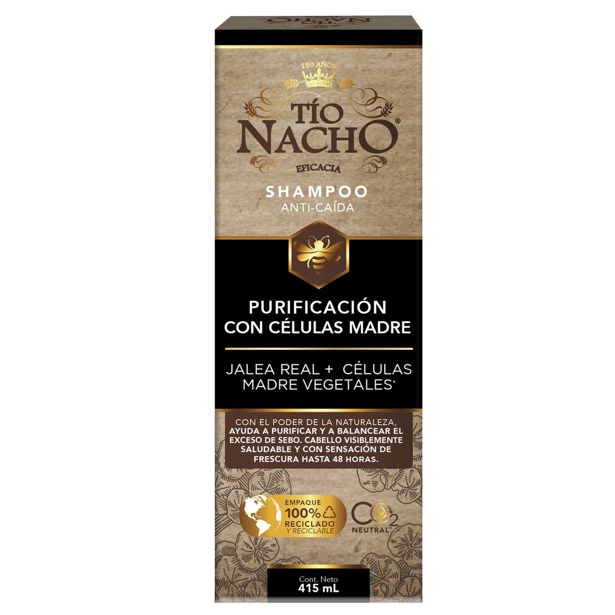 TIO NACHO - TIO NACHO CELULAS MADRE SHAMPOO 415ML
