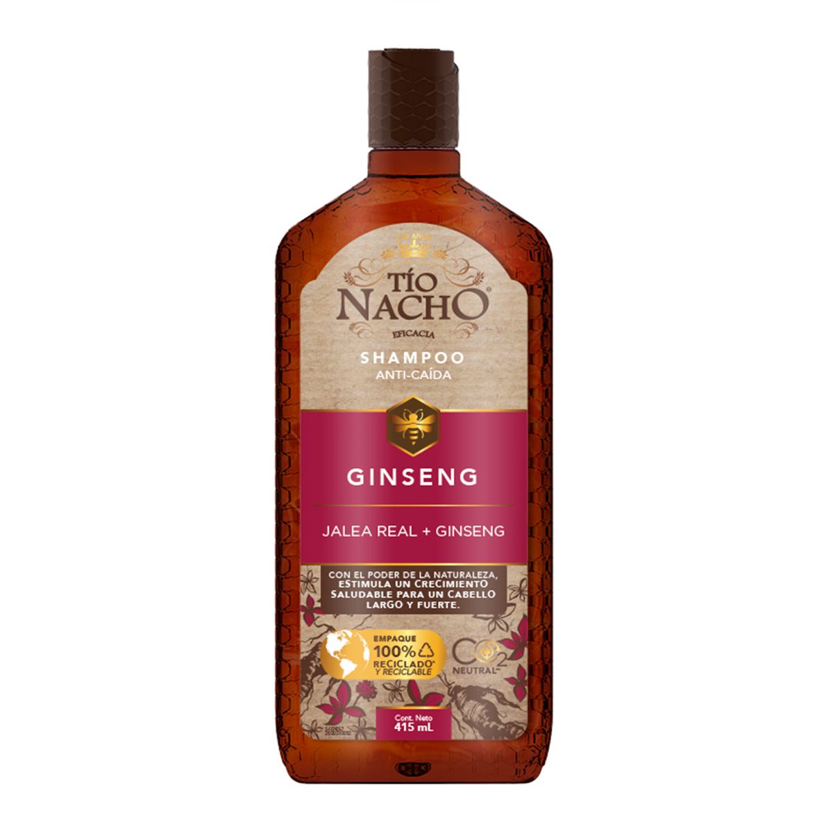 TIO NACHO - TIO NACHO GINSENG SHAMPOO 415ML