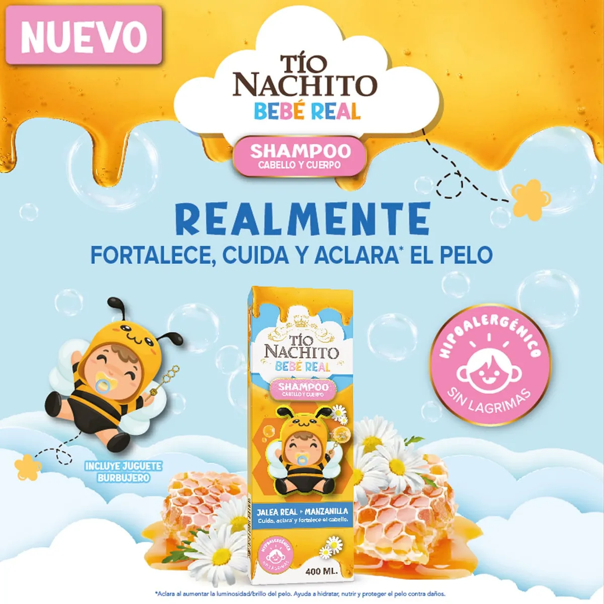 TIO NACHO - TIO NACHITO SHAMPOO 2 EN 1 400ML