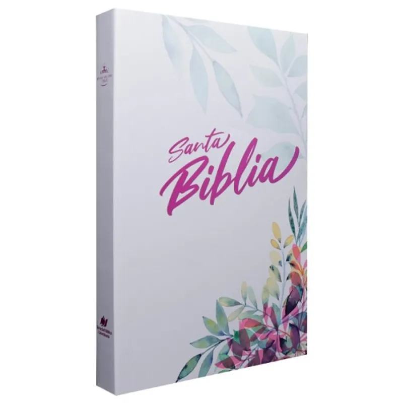 SOCIEDADES BIBLICAS UNIDAS - Biblia Reina Valera 1960 Misionera Evangelismo flores
