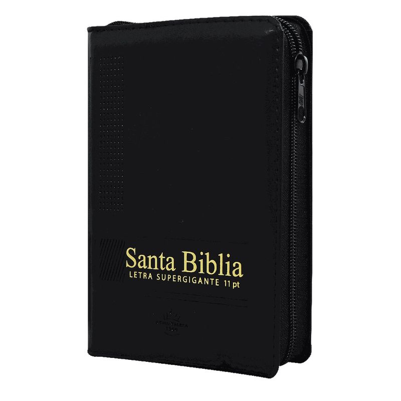 SOCIEDADES BIBLICAS UNIDAS - Biblia Letra Grande 11 puntos tamaño compacto negro