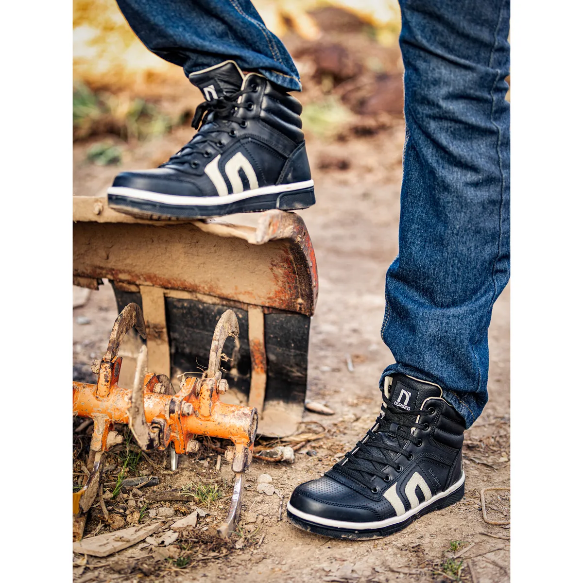 NORSEG - Zapato de Seguridad Urban Worker Negro Hombre NORSEG