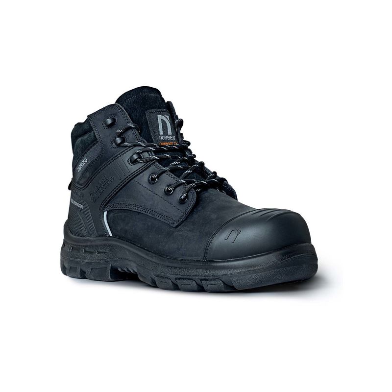 NORSEG - Zapato de Seguridad NS585 Black CT Negro Hombre NORSEG
