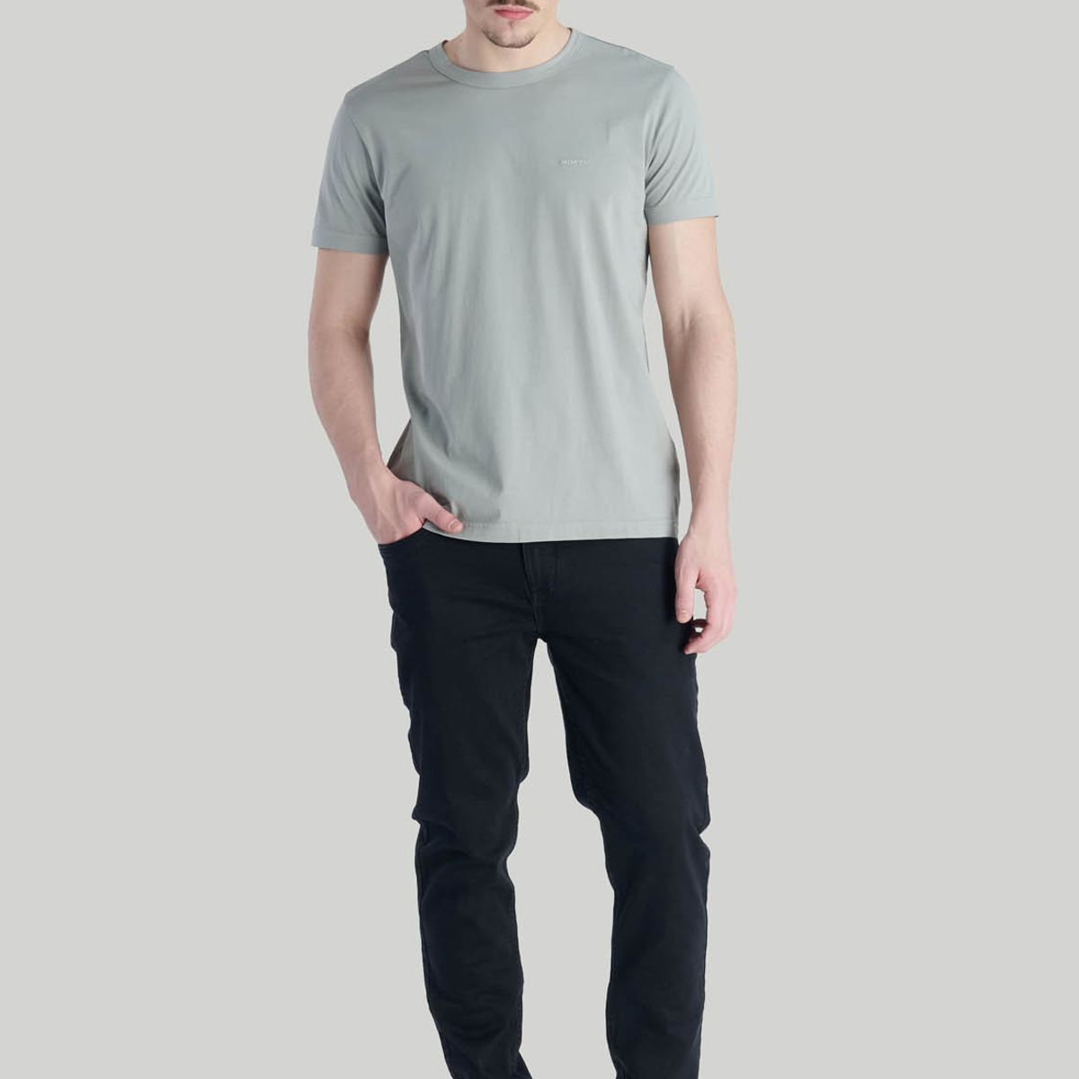 NIMTU - Polera Nova Casual Gris Nimtu