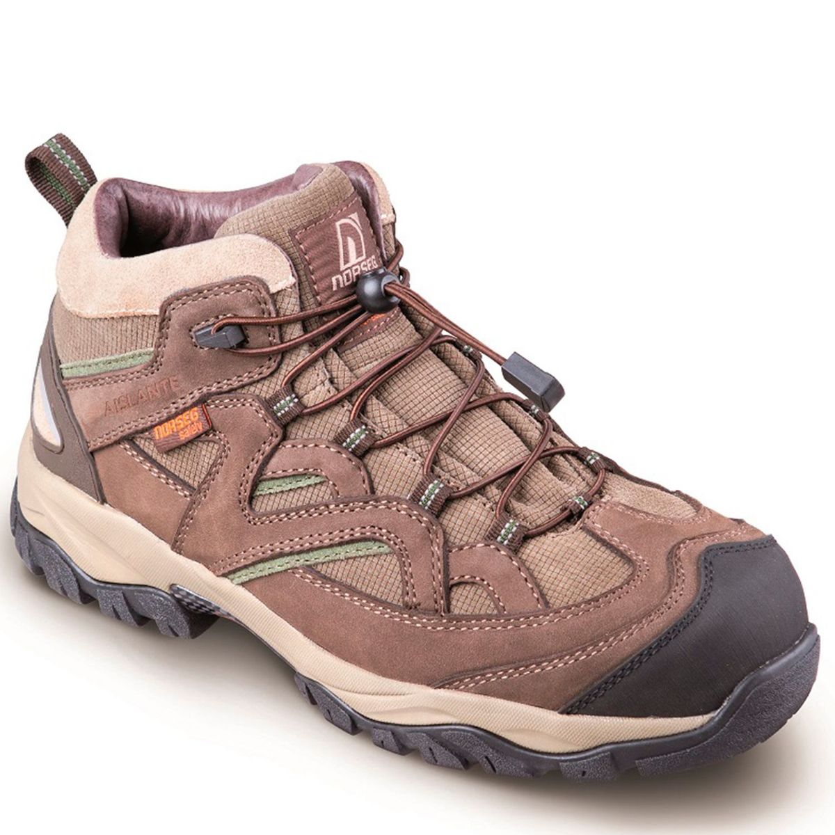 NORSEG - Zapato de Seguridad New Ontario Taupe Hombre NORSEG