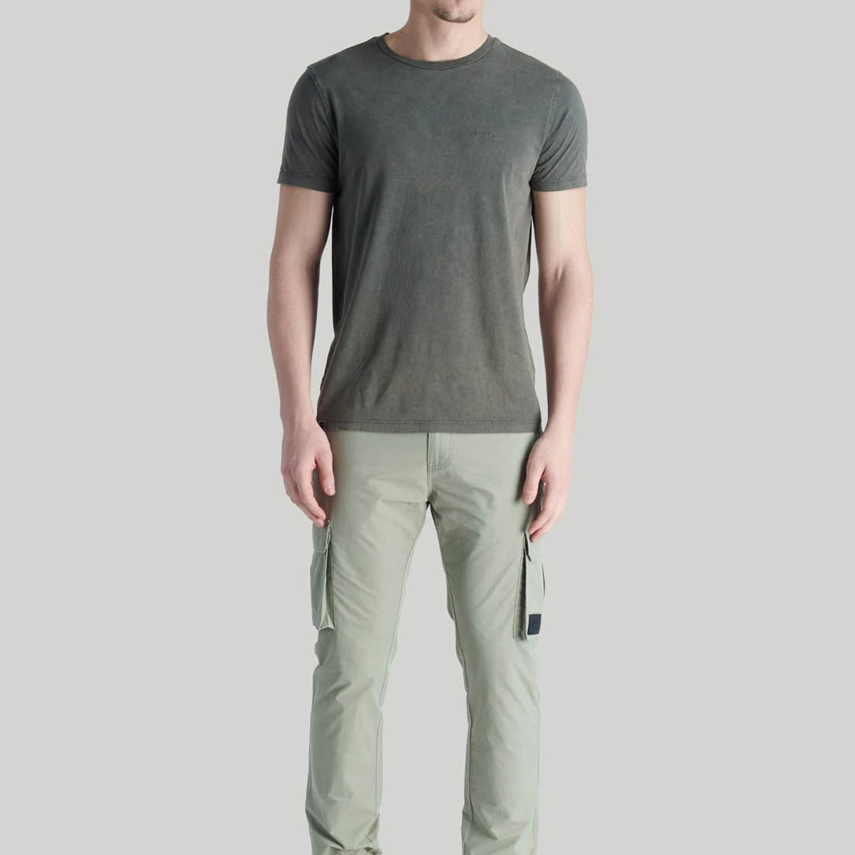 NIMTU - Polera Bear Casual Gris Nimtu