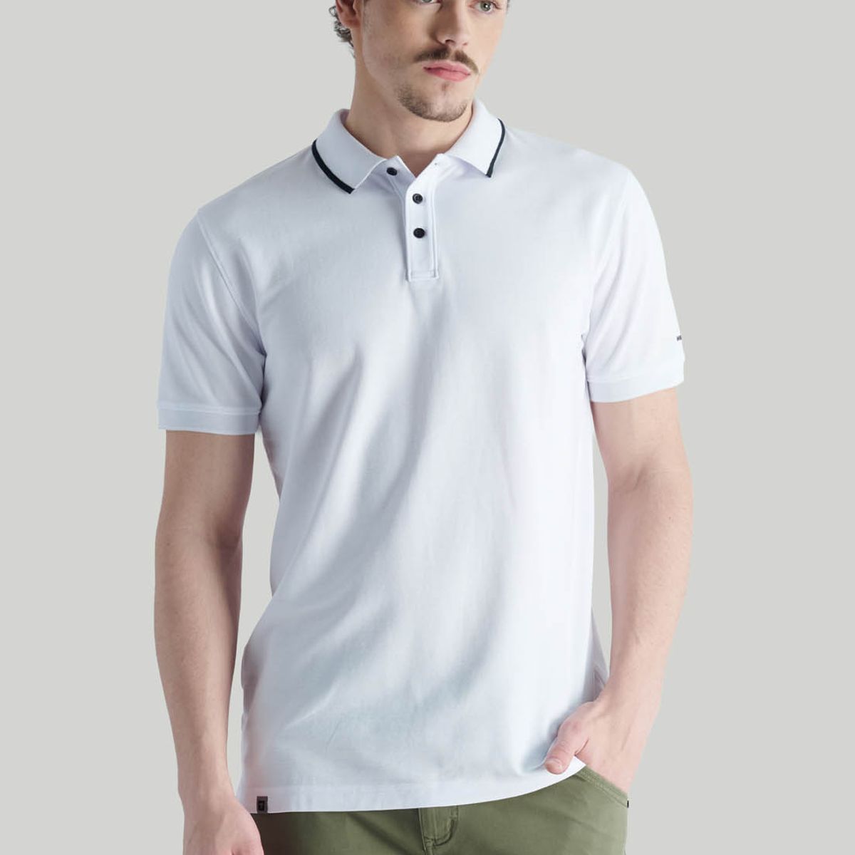 NIMTU - Polera Peumo Casual Blanco Nimtu