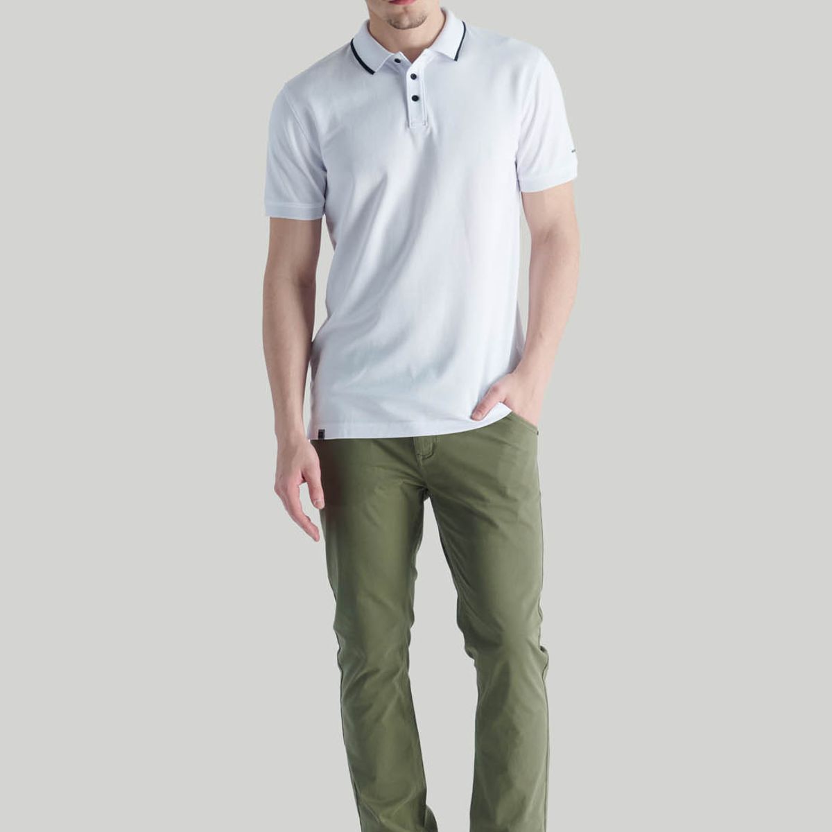 NIMTU - Polera Peumo Casual Blanco Nimtu