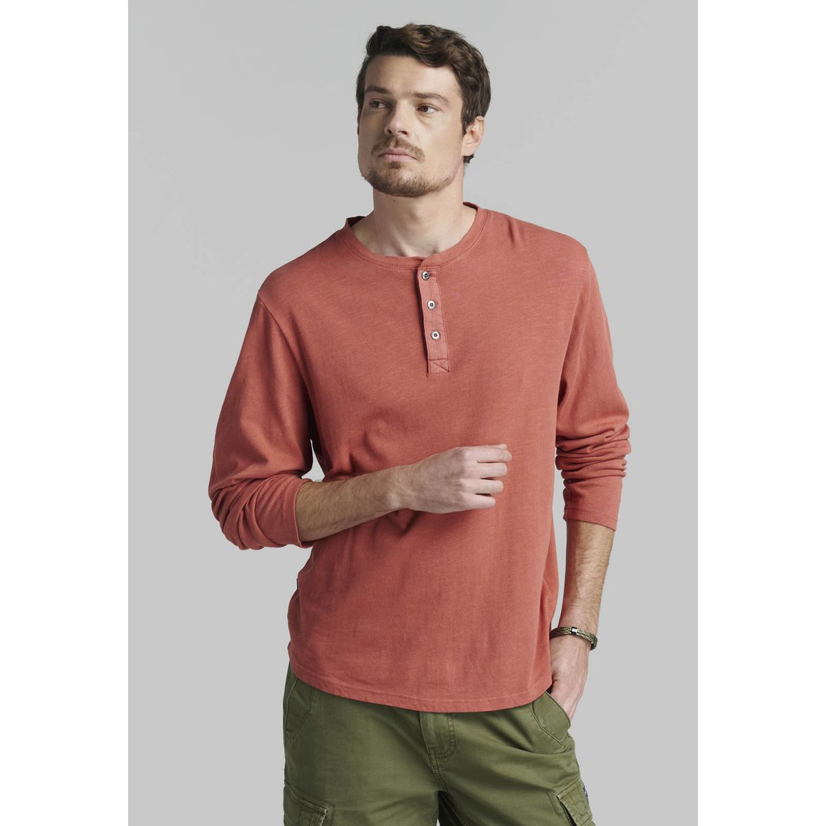 FEROUCH - Polera Indiana Café Ferouch