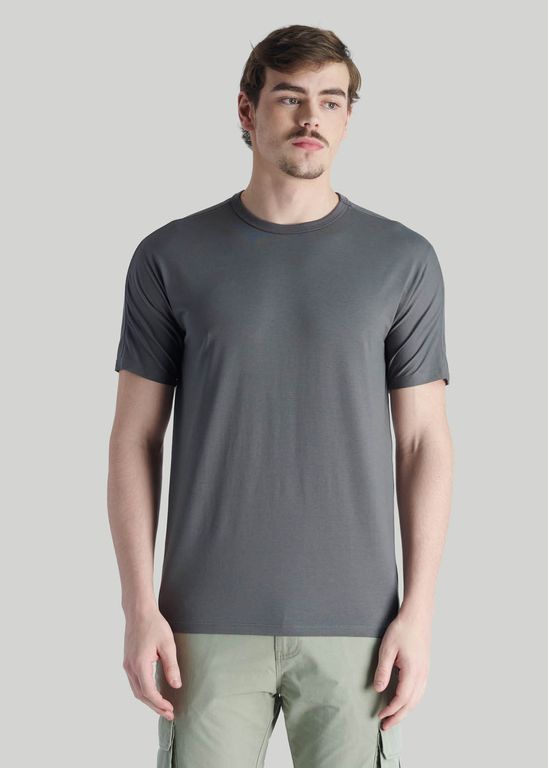 Polera Petrohue Casual Gris Gris S