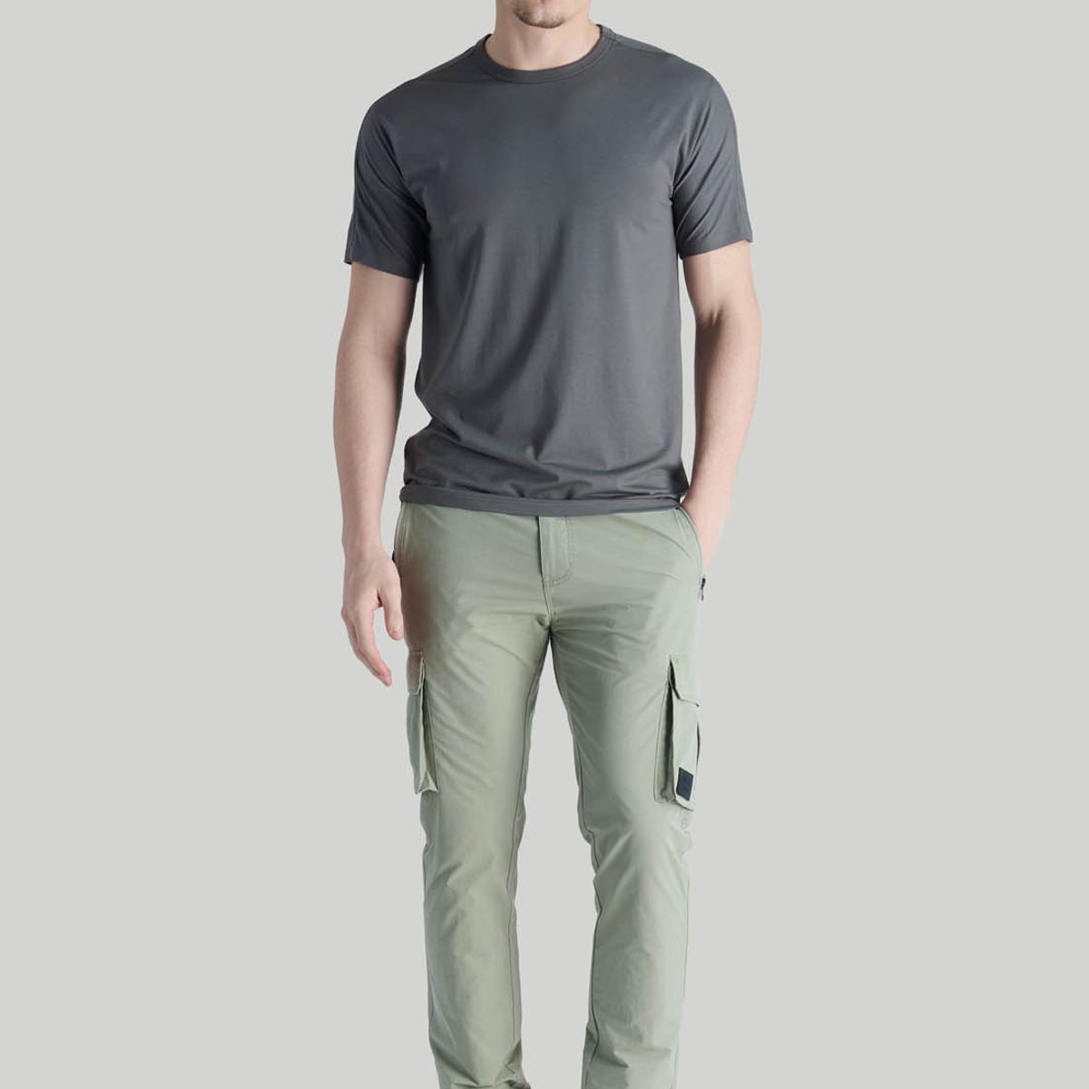 NIMTU - Polera Petrohue Casual Gris Nimtu