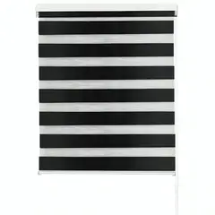 DORAL - Cortina Roller Duo 90x165cm Negro