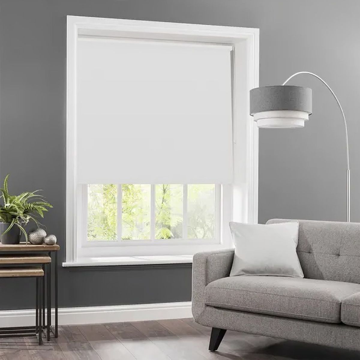 DORAL - Cortina Roller BlackOut 150x250cm  Blanco  Doral