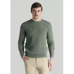 NIMTU - Sweater Queule Outdoor Verde