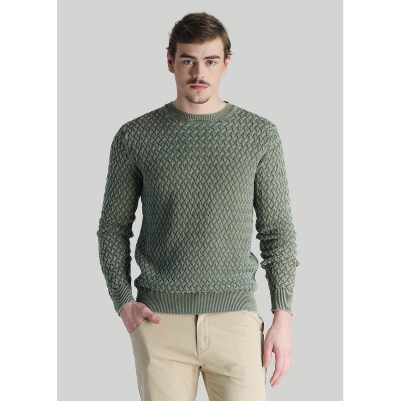 NIMTU - Sweater Queule Outdoor Verde Nimtu