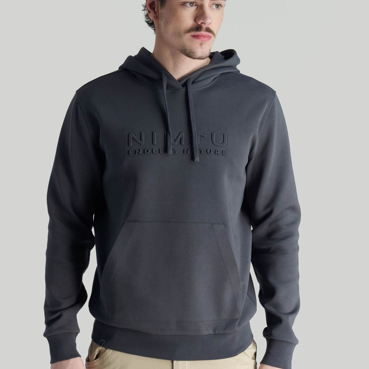 NIMTU - Polerón Toltén Outdoor Gris Nimtu
