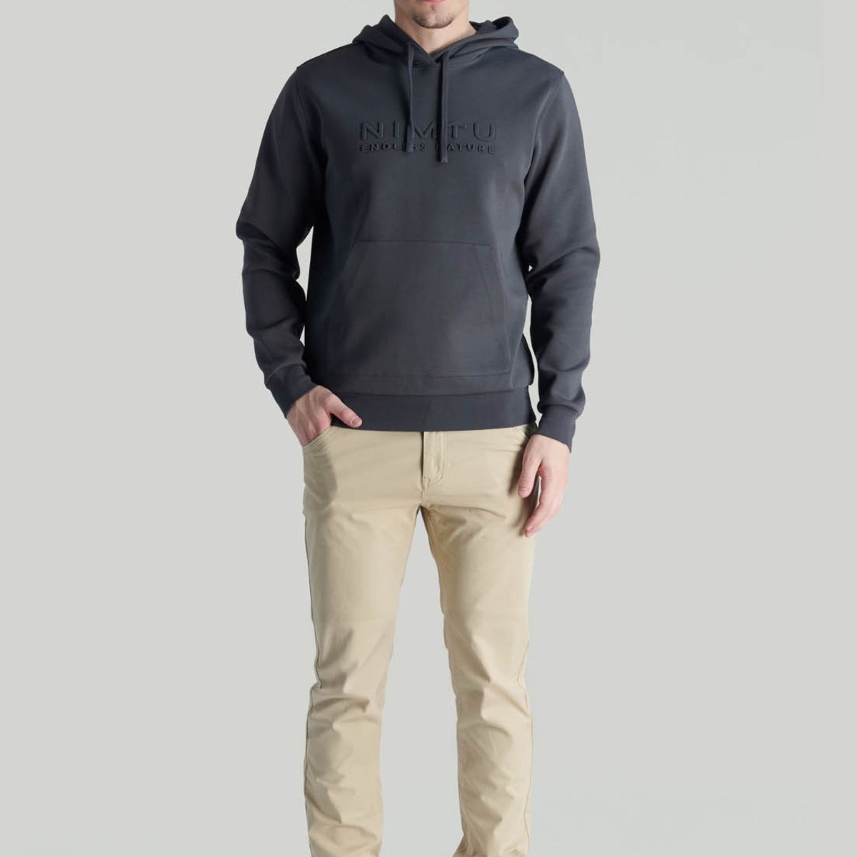 NIMTU - Polerón Toltén Outdoor Gris Nimtu